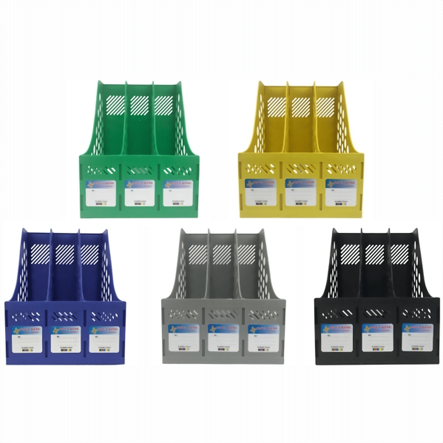 Hình ảnh sản phẩm Kệ rổ 3 ngăn nhựa King-star Dataking-3N - Kệ rổ 3 ngăn nhựa King-star Dataking-3N