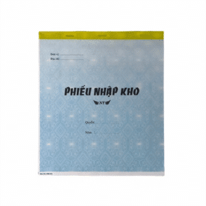 Hình ảnh sản phẩm Phiếu nhập kho Nhã Yến 20x25cm 3 liên 50 bộ không đế A4 5/40 - Phiếu nhập kho Nhã Yến 20x25cm 3 liên 50 bộ không đế A4 5/40