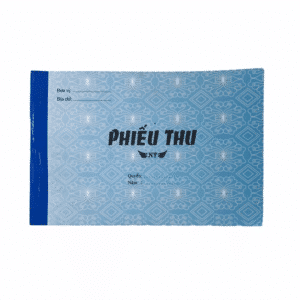 Hình ảnh sản phẩm Phiếu thu Nhã Yến 13x20cm 2 liên 50 bộ - Phiếu thu Nhã Yến 13x20cm 2 liên 50 bộ