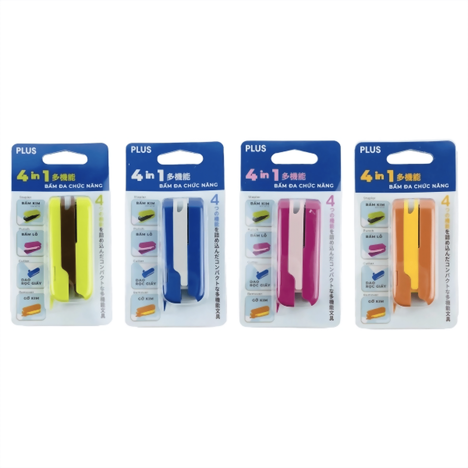 Hình ảnh sản phẩm Bấm Plus đa chức năng 4 in 1 210-V010 - Bấm Plus đa chức năng 4 in 1 210-V010