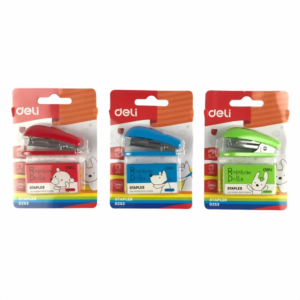 Hình ảnh sản phẩm Bộ bấm kim mini dùng kim số 10 Deli 253 - Bộ bấm kim số 10 Deli 253