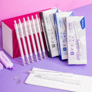 Hình ảnh sản phẩm Bút gel Minimalist Thiên Long Gel-071, Xanh - Bút gel Minimalist Thiên Long Gel-071