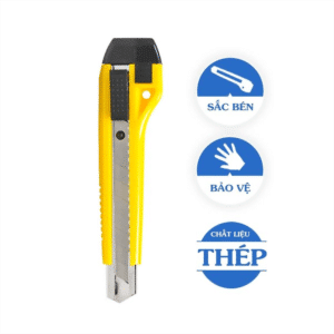 Hình ảnh sản phẩm Dao rọc giấy Flexoffice FO-KN04 | Size 18mm - Dao rọc giấy Flexoffice FO-KN04