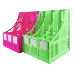 Hình ảnh sản phẩm Kệ hồ sơ 3 ngăn nhựa TD S-210 - Kệ hồ sơ 3 ngăn nhựa TD S-210