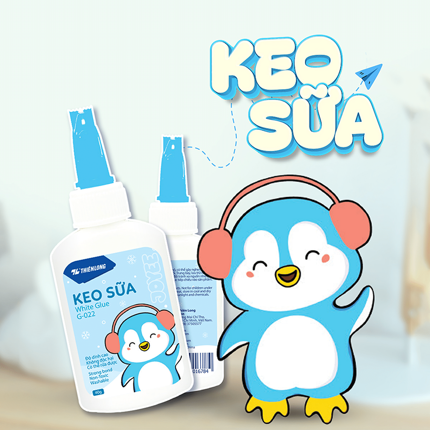 Hình ảnh sản phẩm Keo sữa – White Glue Thiên Long G-022 - Keo sữa - White Glue Thiên Long G-022