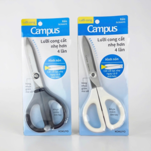 Hình ảnh sản phẩm Kéo văn phòng lưỡi cong Kéo SC-65C-W - Kéo Campus SC-65C-W