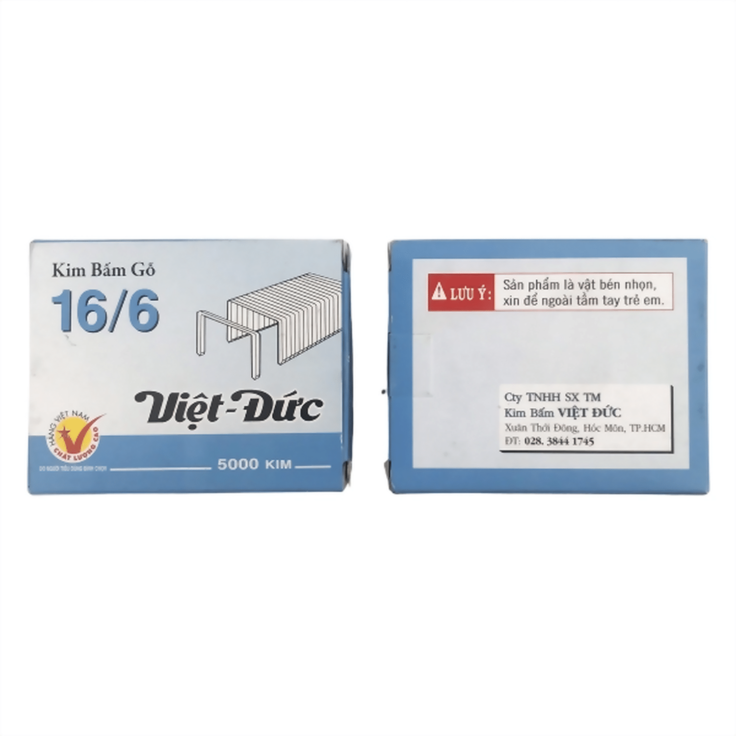 Hình ảnh sản phẩm Kim bấm gỗ 16/6 Việt Đức - Kim bấm gỗ 16/6 Việt Đức