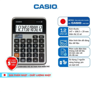 Hình ảnh sản phẩm Máy tính để bàn mini Casio MX-120B - Máy tính Casio MX-120B