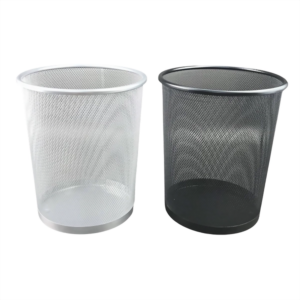 Hình ảnh sản phẩm Sọt đựng rác kim loại tròn Toppoint HY63515 - Sọt đựng rác kim loại Toppoint HY63515 tròn