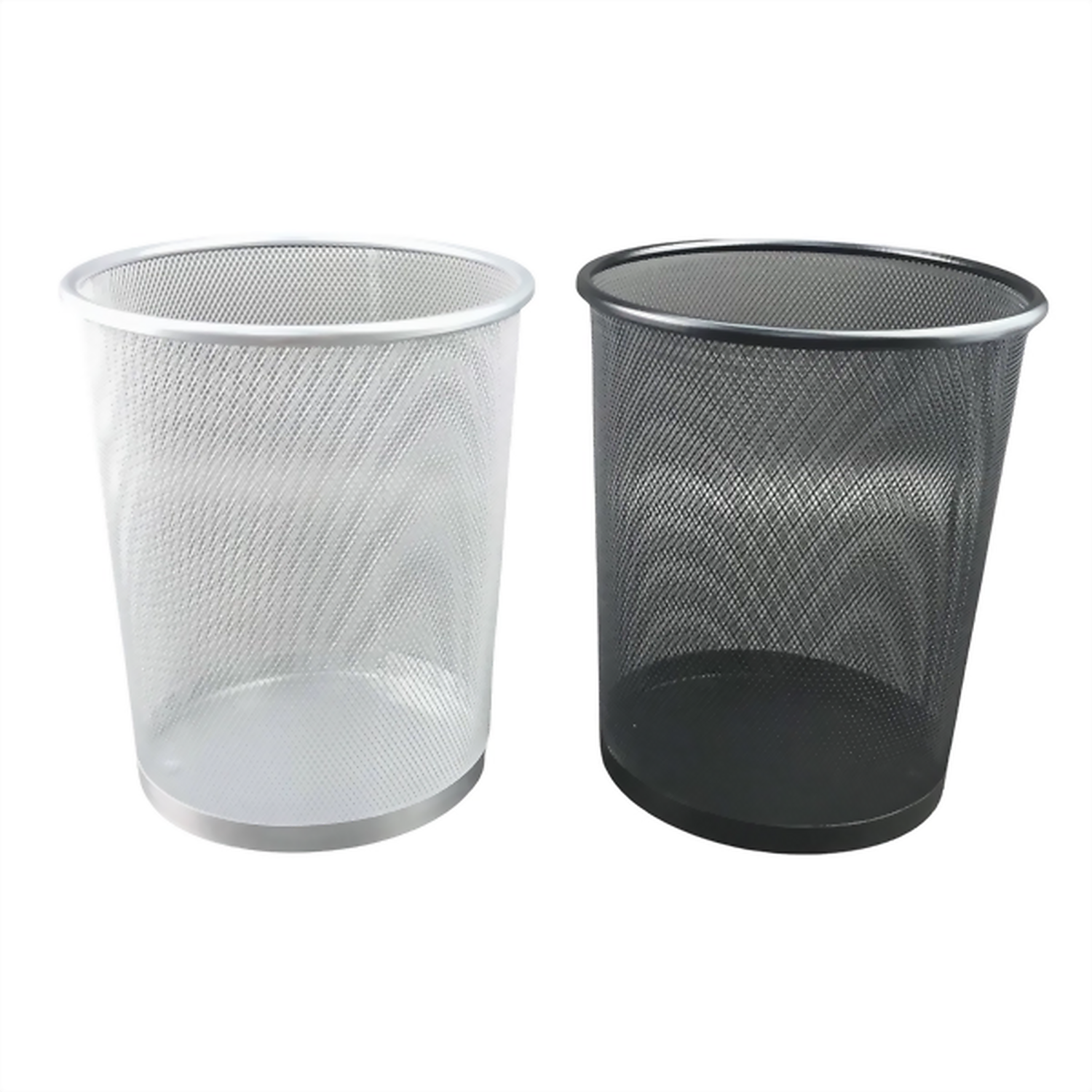 Hình ảnh sản phẩm Sọt đựng rác kim loại tròn Toppoint HY63515 - Sọt đựng rác kim loại Toppoint HY63515 tròn
