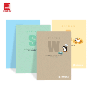 Hình ảnh sản phẩm Vở kẻ ngang 200 trang Pupil Bốn mùa | Màu Hồng - Vở kẻ ngang 200 trang Pupil Bốn mùa